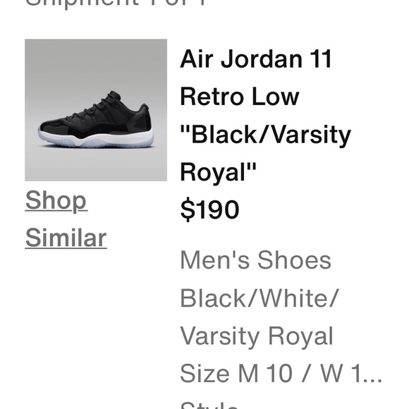 Nike Jordan 11 low “Space Jam” - Picture 6 of 6